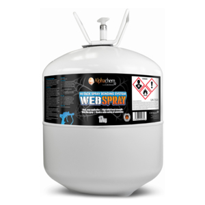 17Kg Clear WebSpray Bulk Tank Adhesive Spray